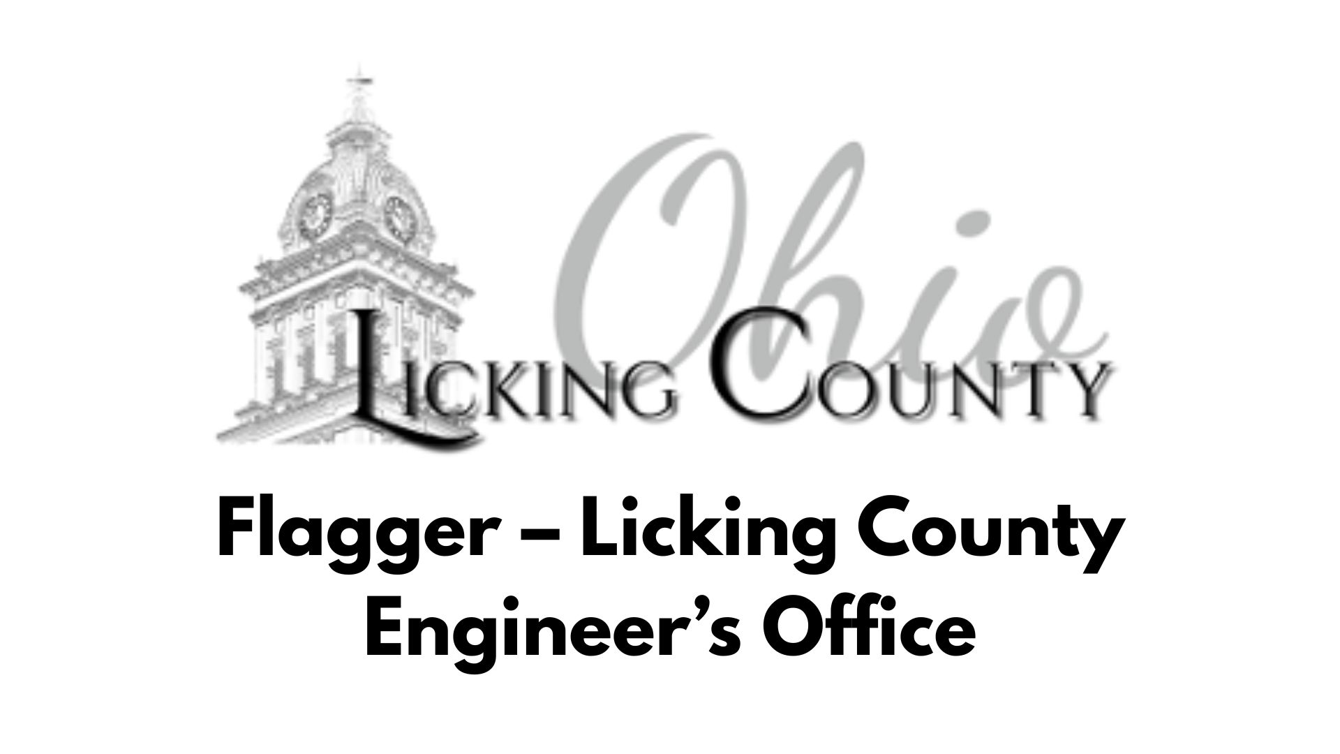 Flagger – Licking County Engineer’s Office